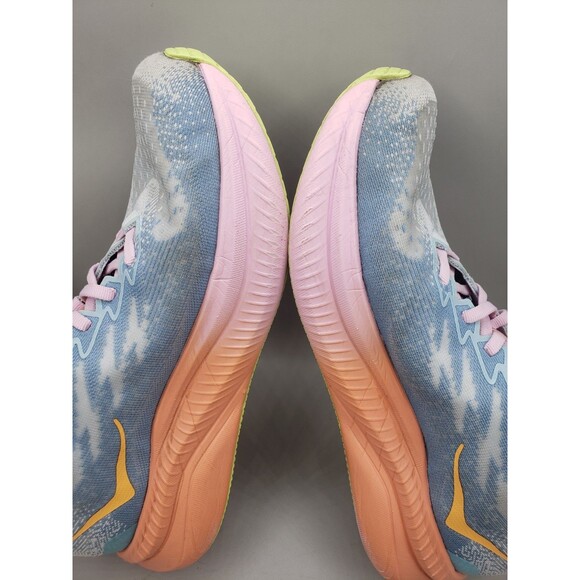 Hoka One One Mach 6 Multicolor Running Sneaker Women Size 10 B - Picture 8 of 14